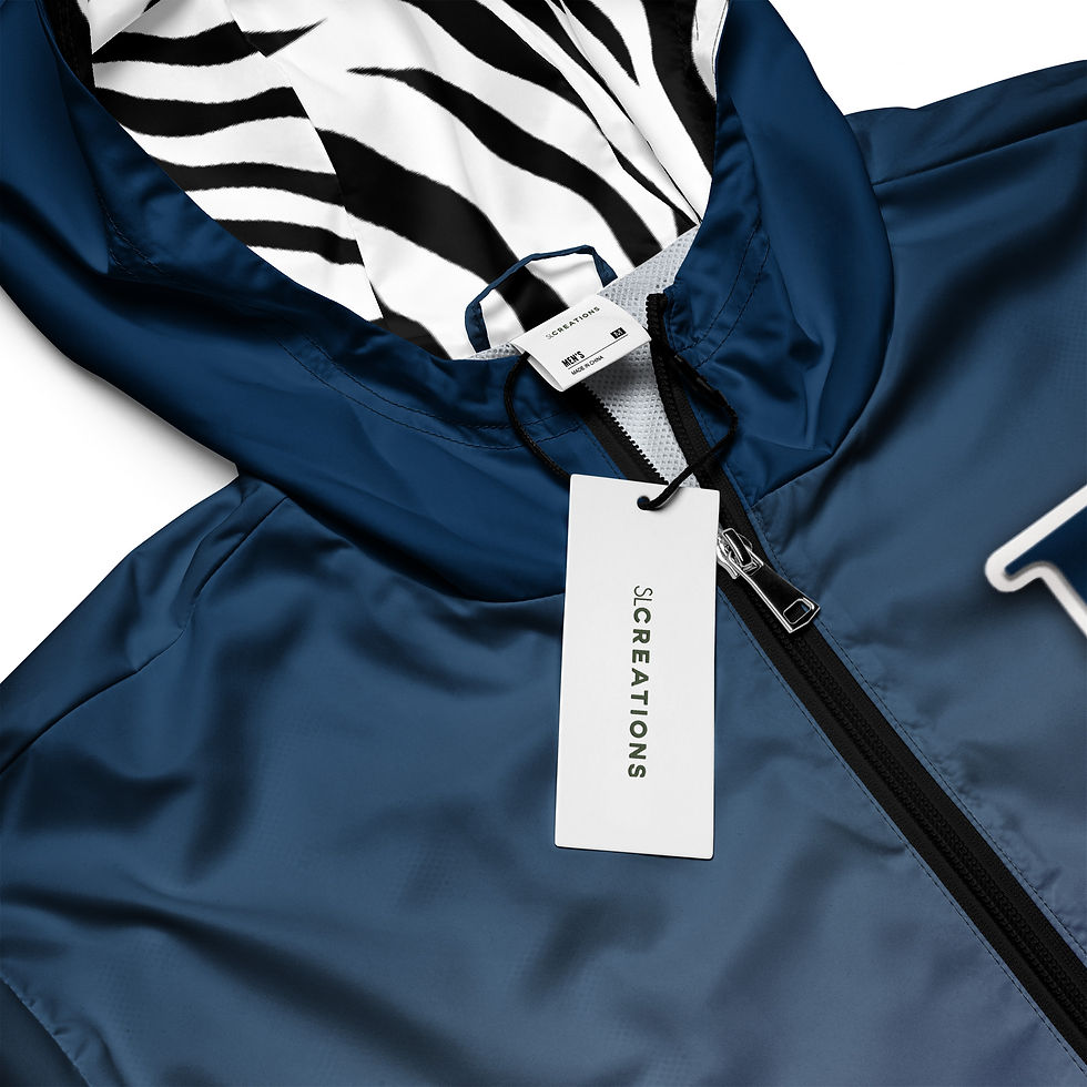 GAO Men’s Windbreaker - Blue | White