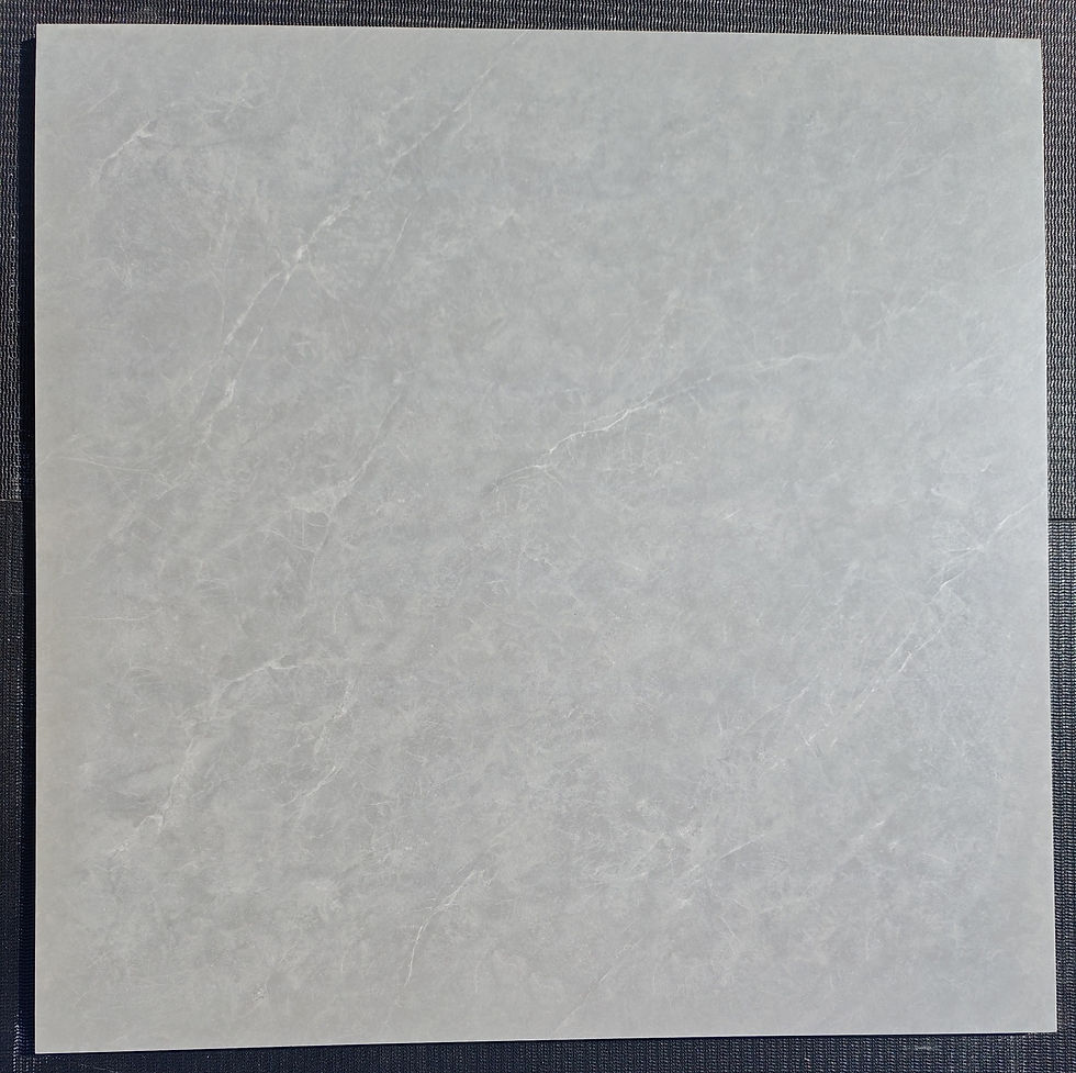 Arctic Silver square tile with light textured pattern