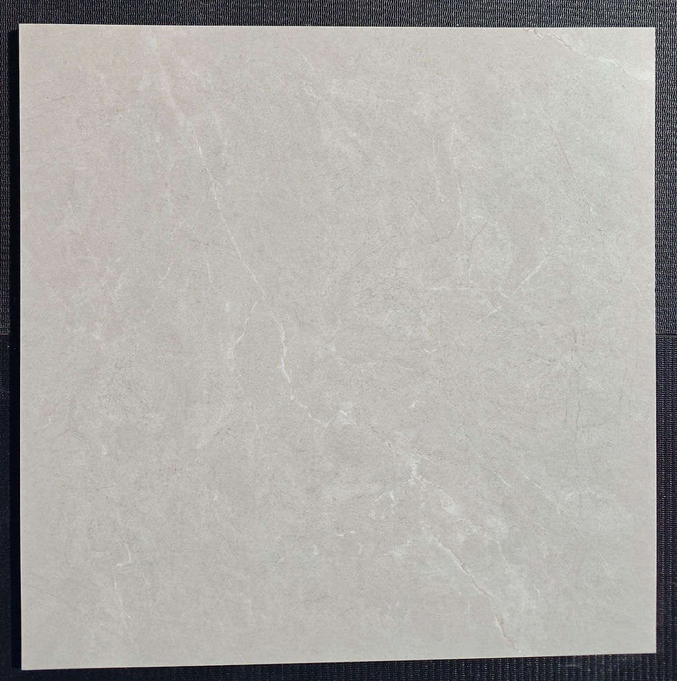 Moonstone grey tile with a textured marble finish.