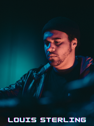 Louis Sterling pictured while playing records