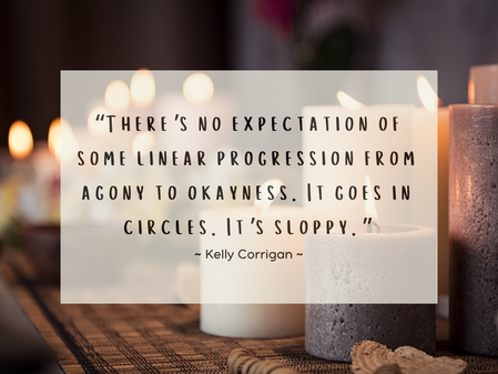 What I continue to learn in my recovery and healing process: It's okay to not be okay!
