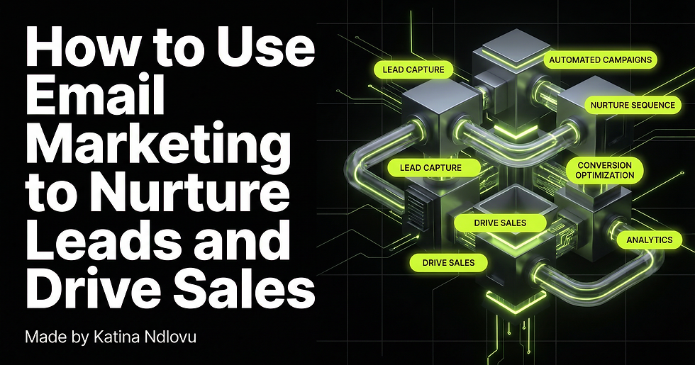 Small business owner managing email marketing campaigns for lead nurturing and sales conversion