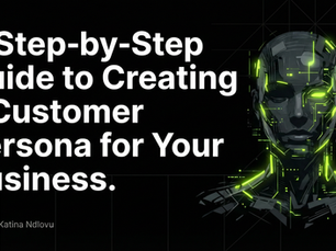 Business owner in South Africa creating a customer persona using market research data