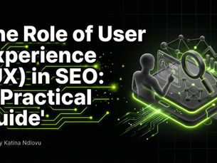 Comparison of poor and optimized website user experience for SEO performance