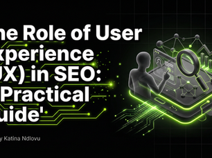 Comparison of poor and optimized website user experience for SEO performance