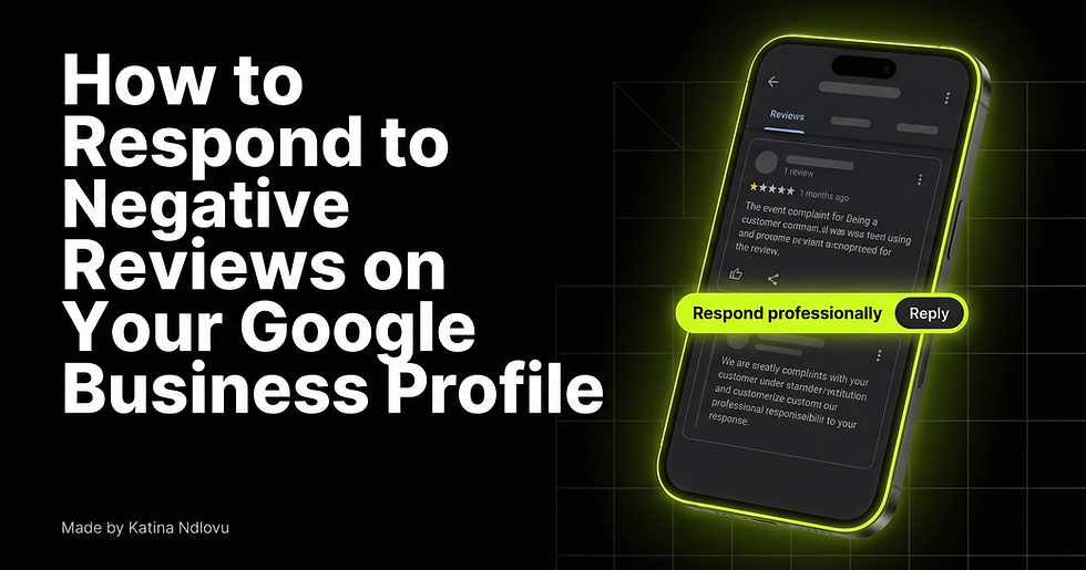 Business owner responding to negative Google Business Profile reviews professionally
