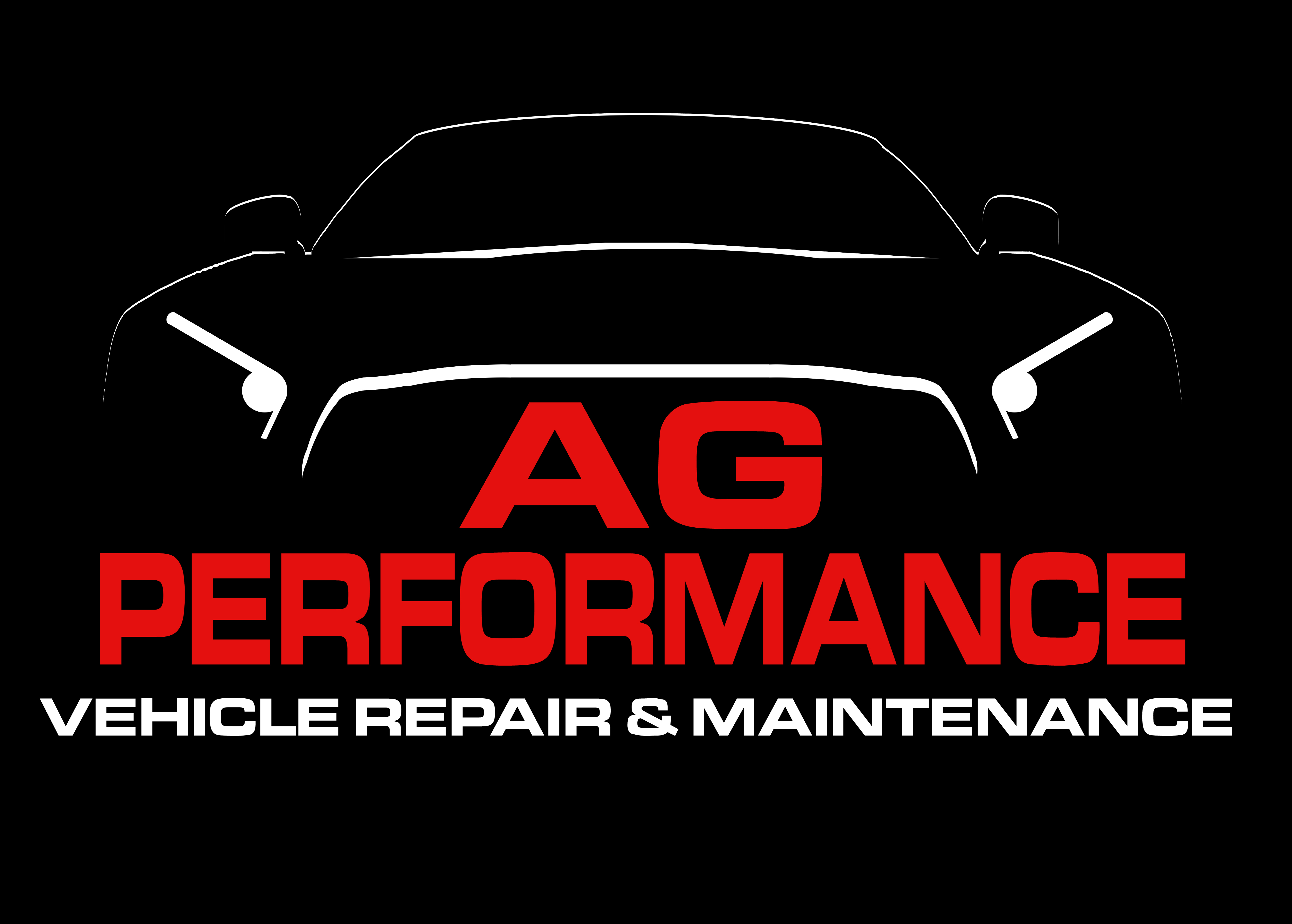 The original AG Performance V1 logo created before the garage opened in August 2023