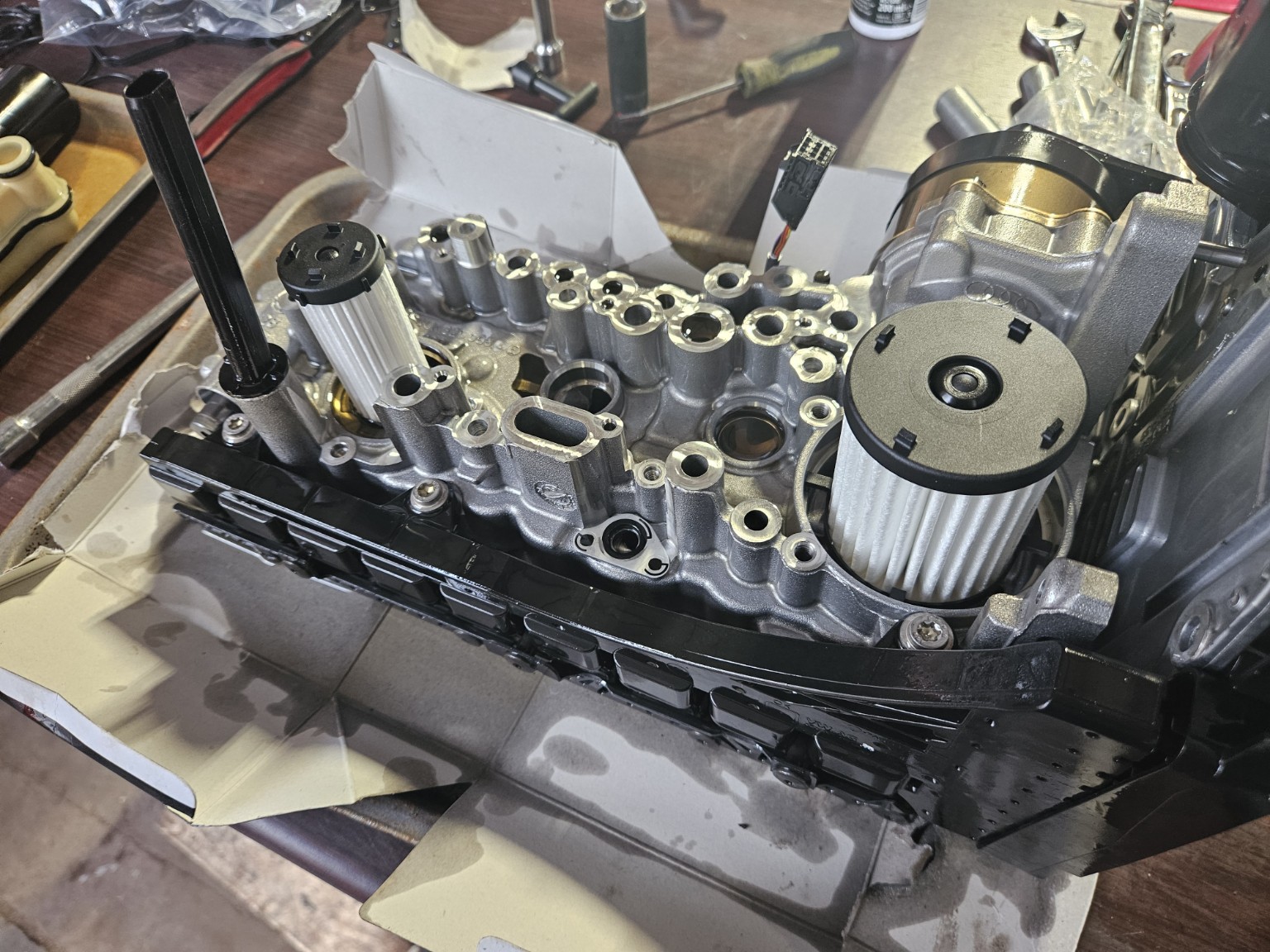 Genuine engine component work