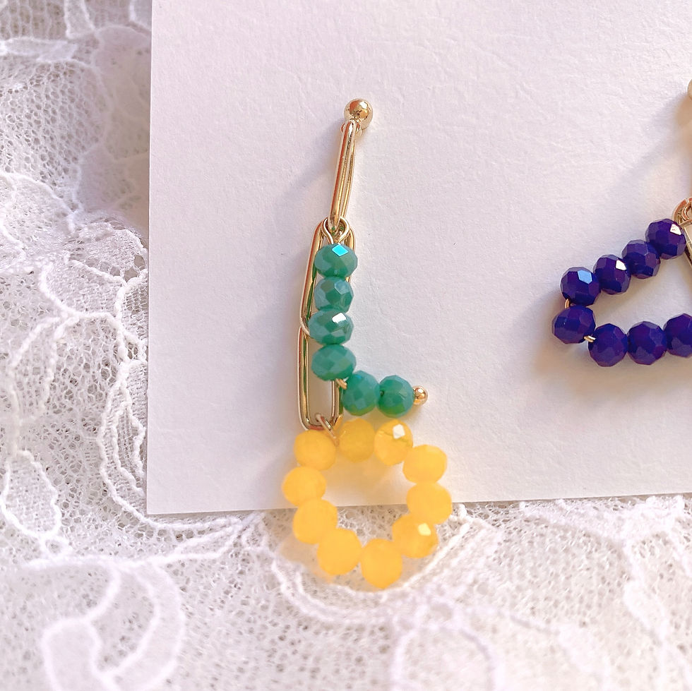 Thumbnail: "Love is all around" Earrings (Aug21_15)