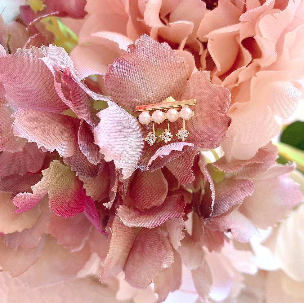 縮圖：Pearls Bar Stud Earrings (Dec_3)