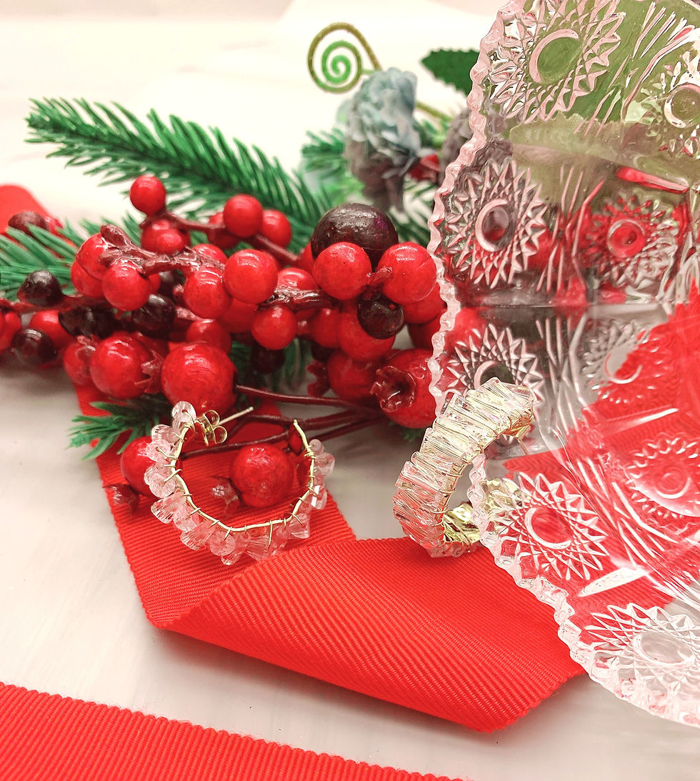 縮圖：優雅的圈形耳環（NO_15）