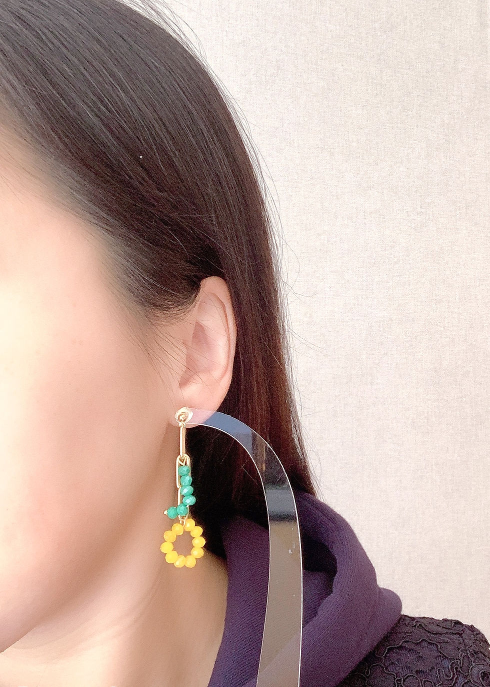 Thumbnail: "Love is all around" Earrings (Aug21_15)