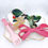 縮圖：Pink and Forest Pattern fabric ribbon (KH_16)