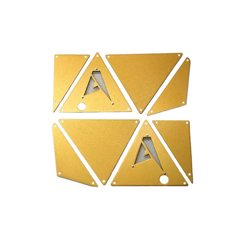 GOLD ANODIZED SIDE-PANELS | AMALGAM RC
