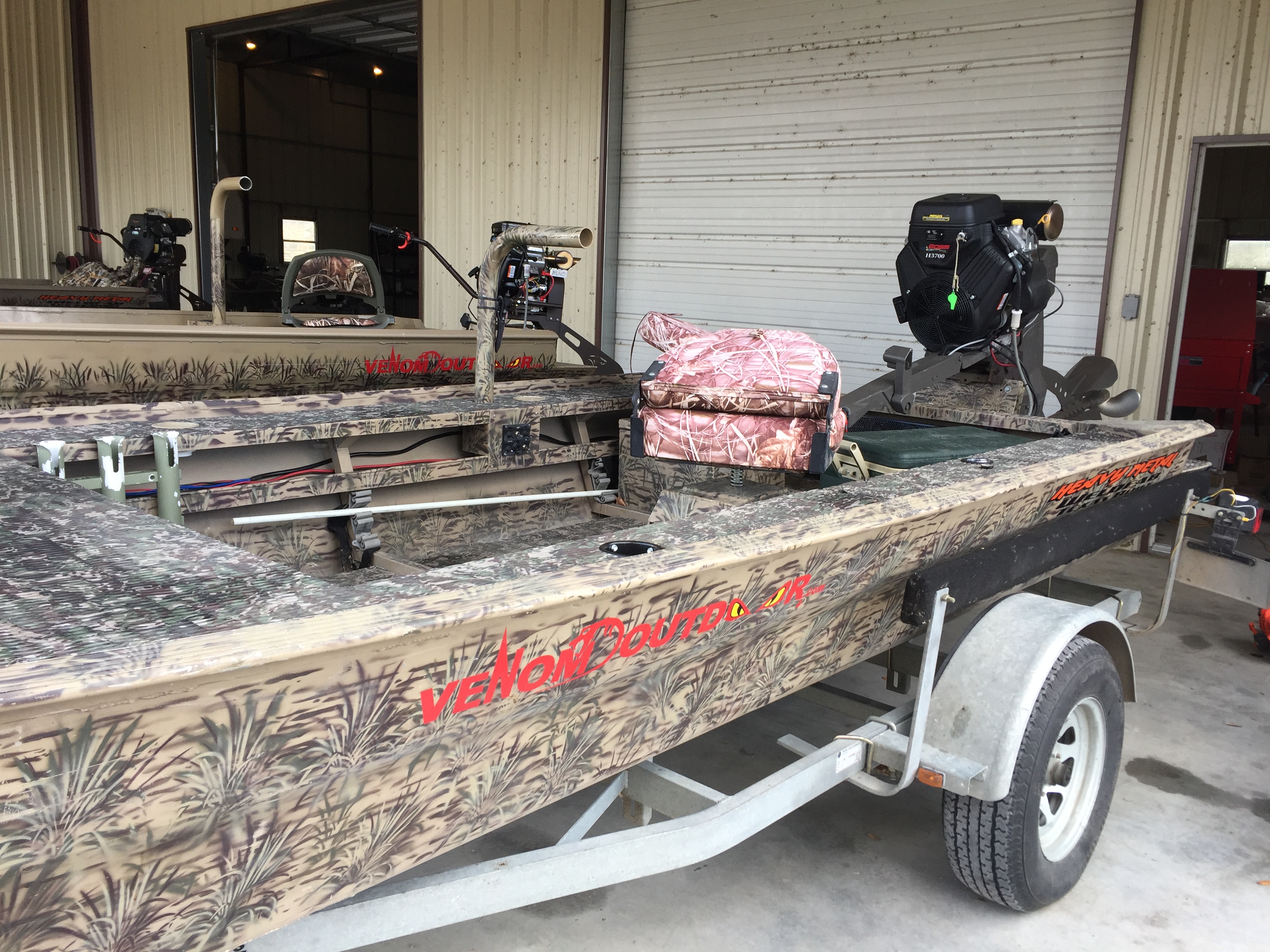 Venom Outdoor boat shop