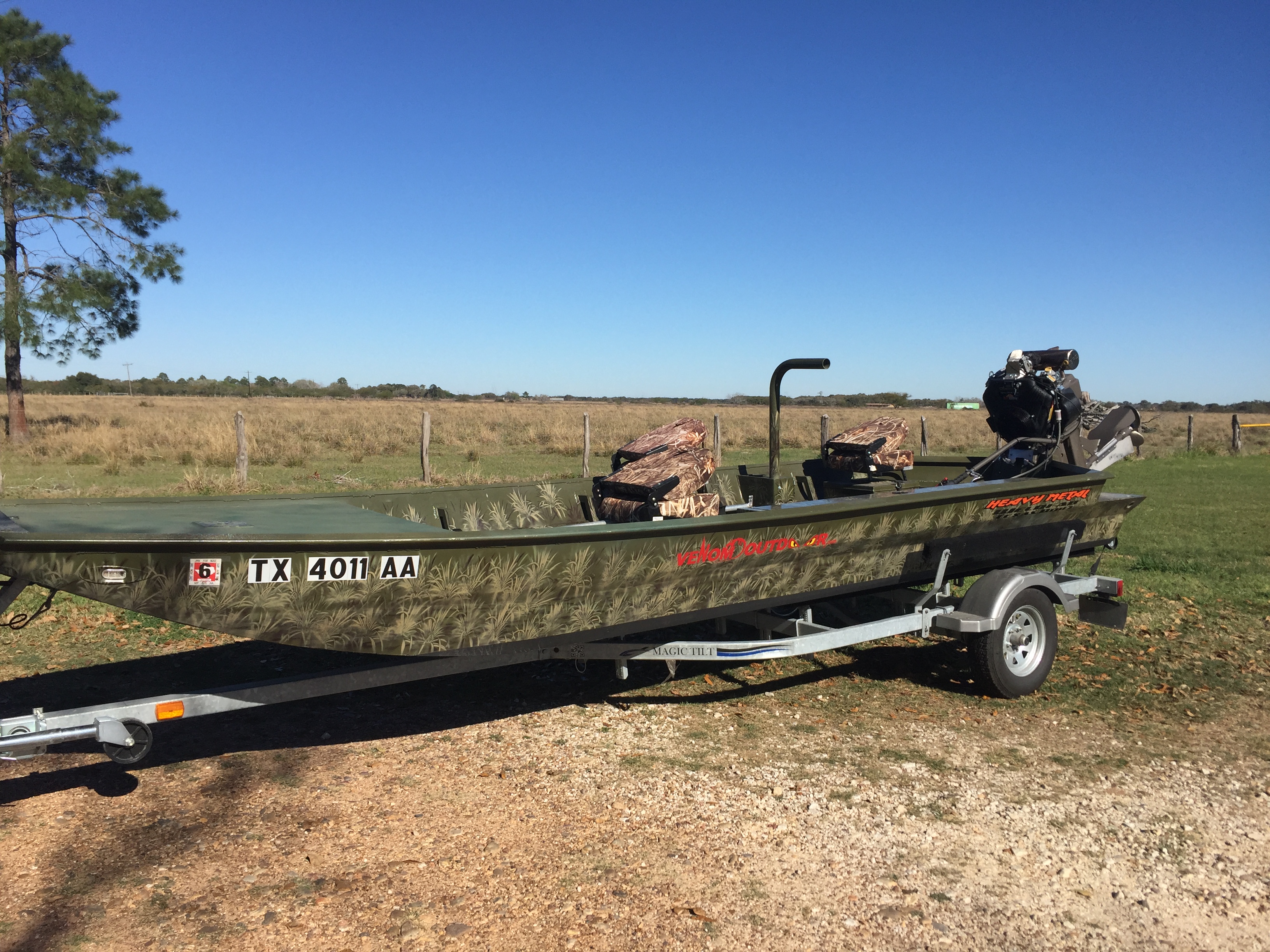 Custom Venom Boat
