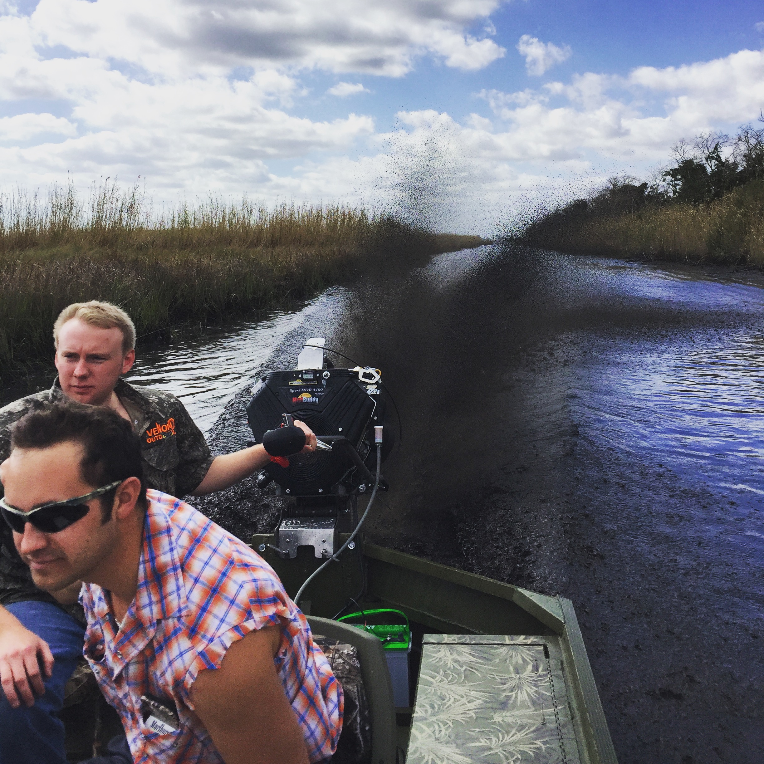 Mud Buddy motor going through mud