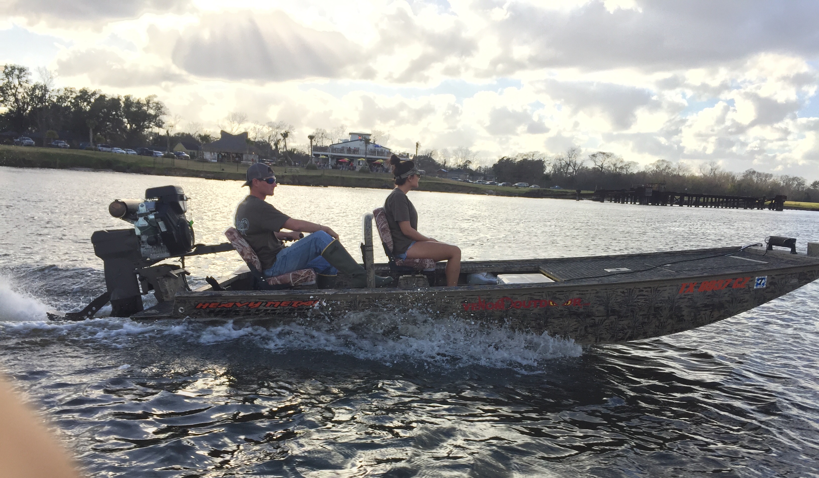 Custom Venom Boat with BOSS drives m