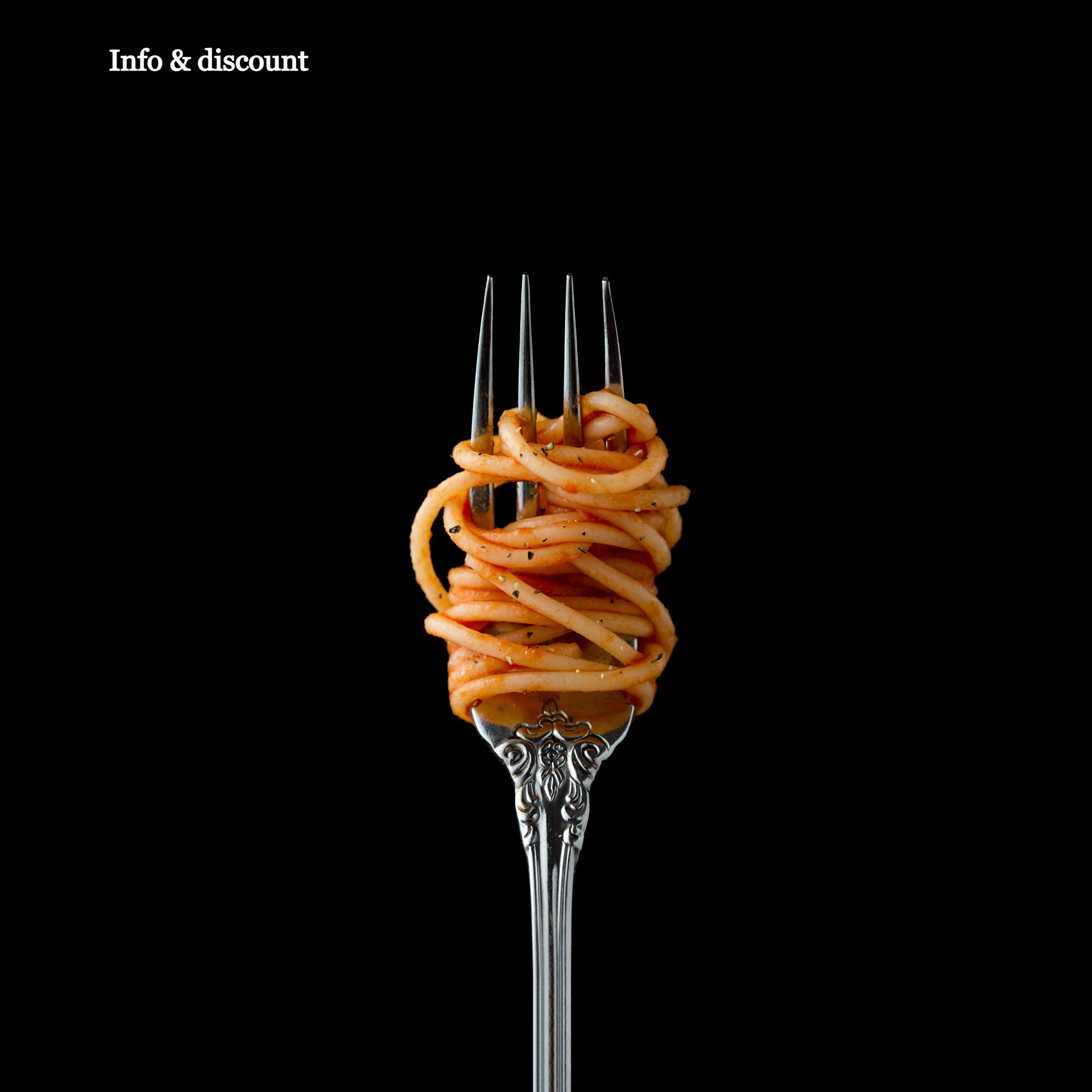 Iconic sauces & pasta, an aperitif and a dessert