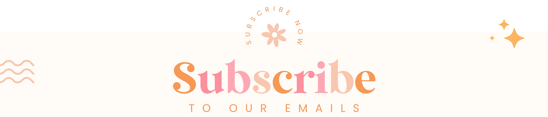 Hello Happy Apparel Email Subscription Image