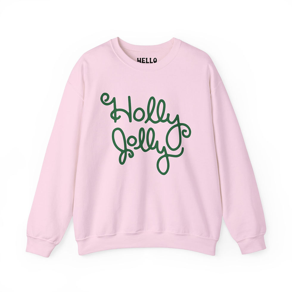 Thumbnail: Holly Jolly Crewneck Sweatshirt