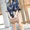 Thumbnail: MK - SATIN BUTTON DOWN - LEOPARD BLACK