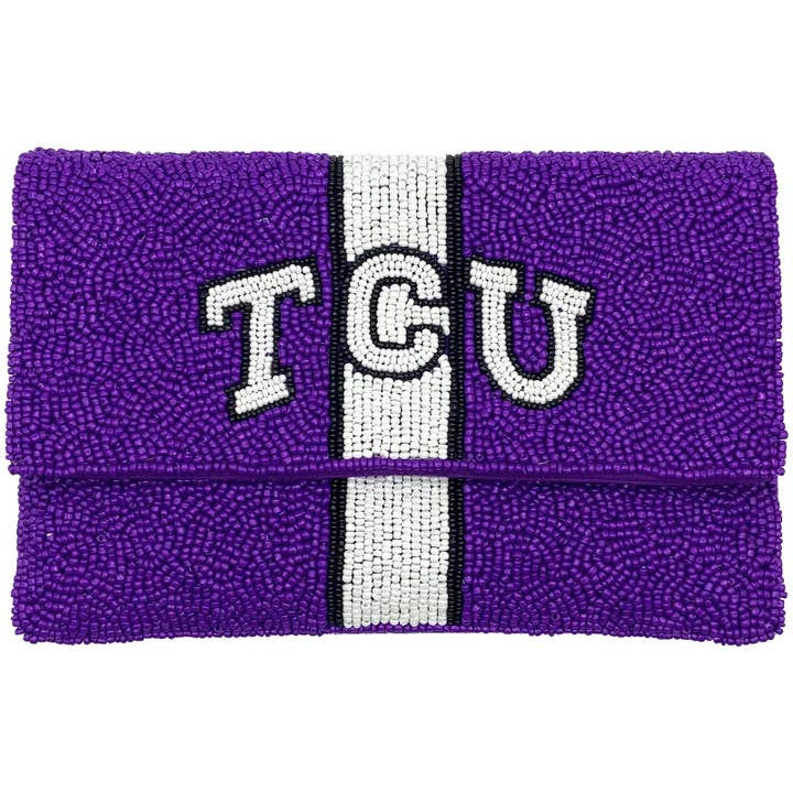 BEADED MINI CROSSBODY-TCU
