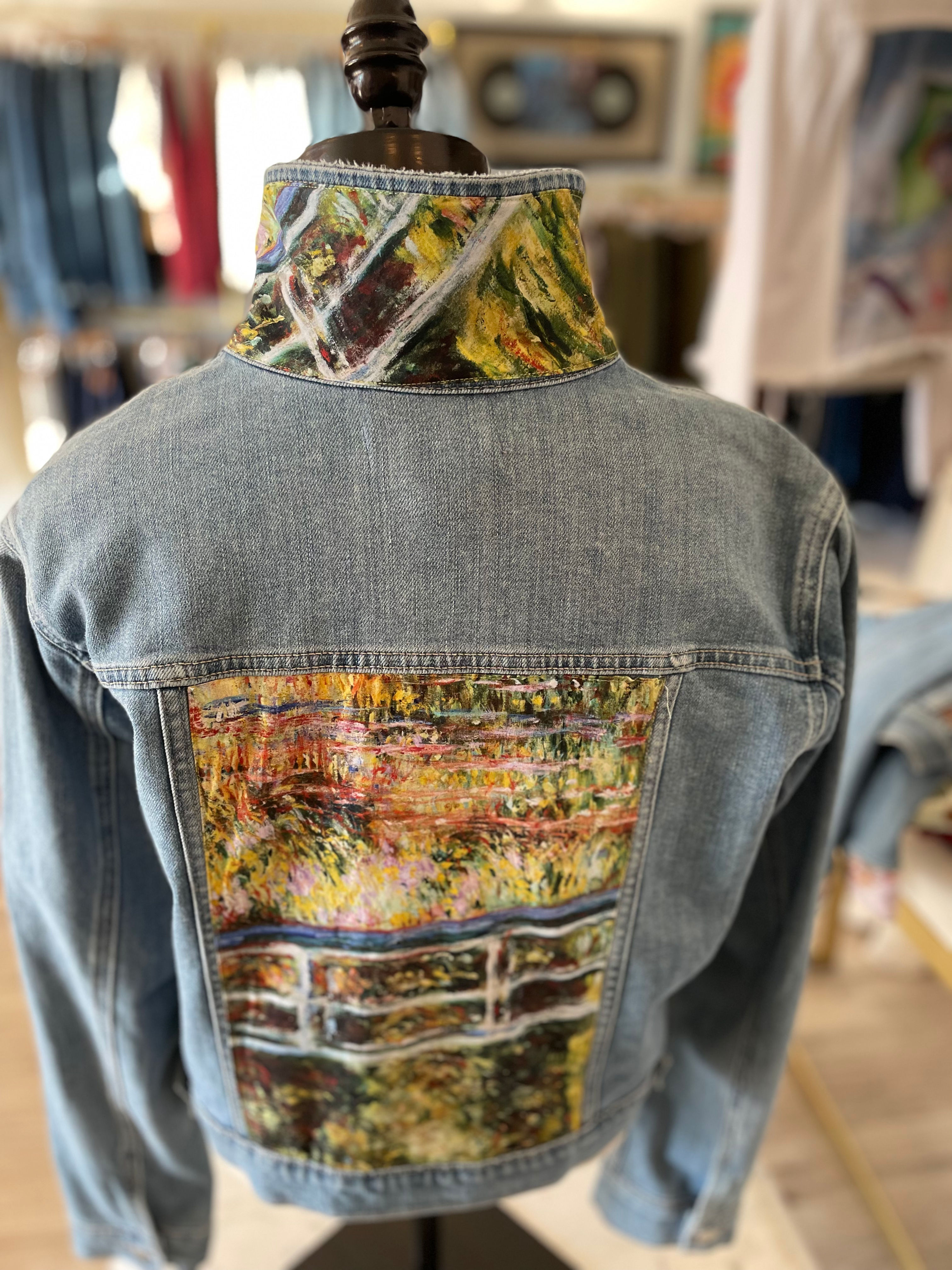Curated Denim Jacket-Monet
