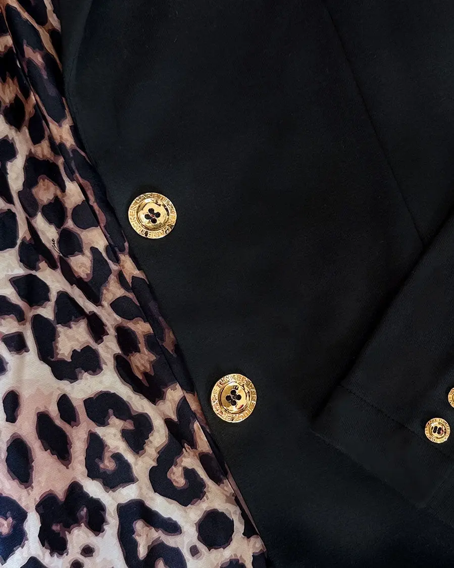 Thumbnail: Care Tucker-Morirson Interlock Blazer-Black