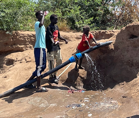 Chilldren in Kakuma refugee camp