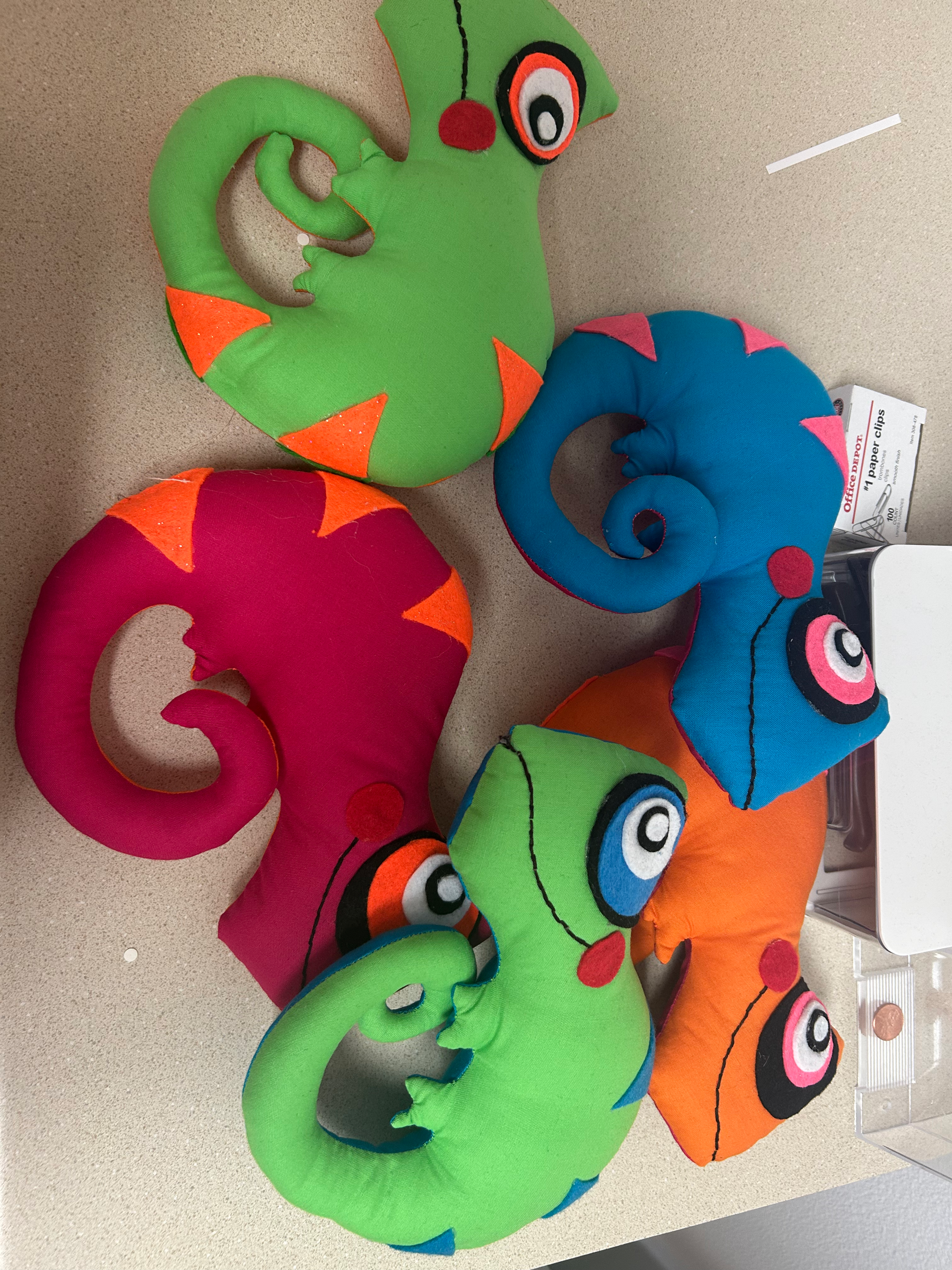 Two sisters  chameleon