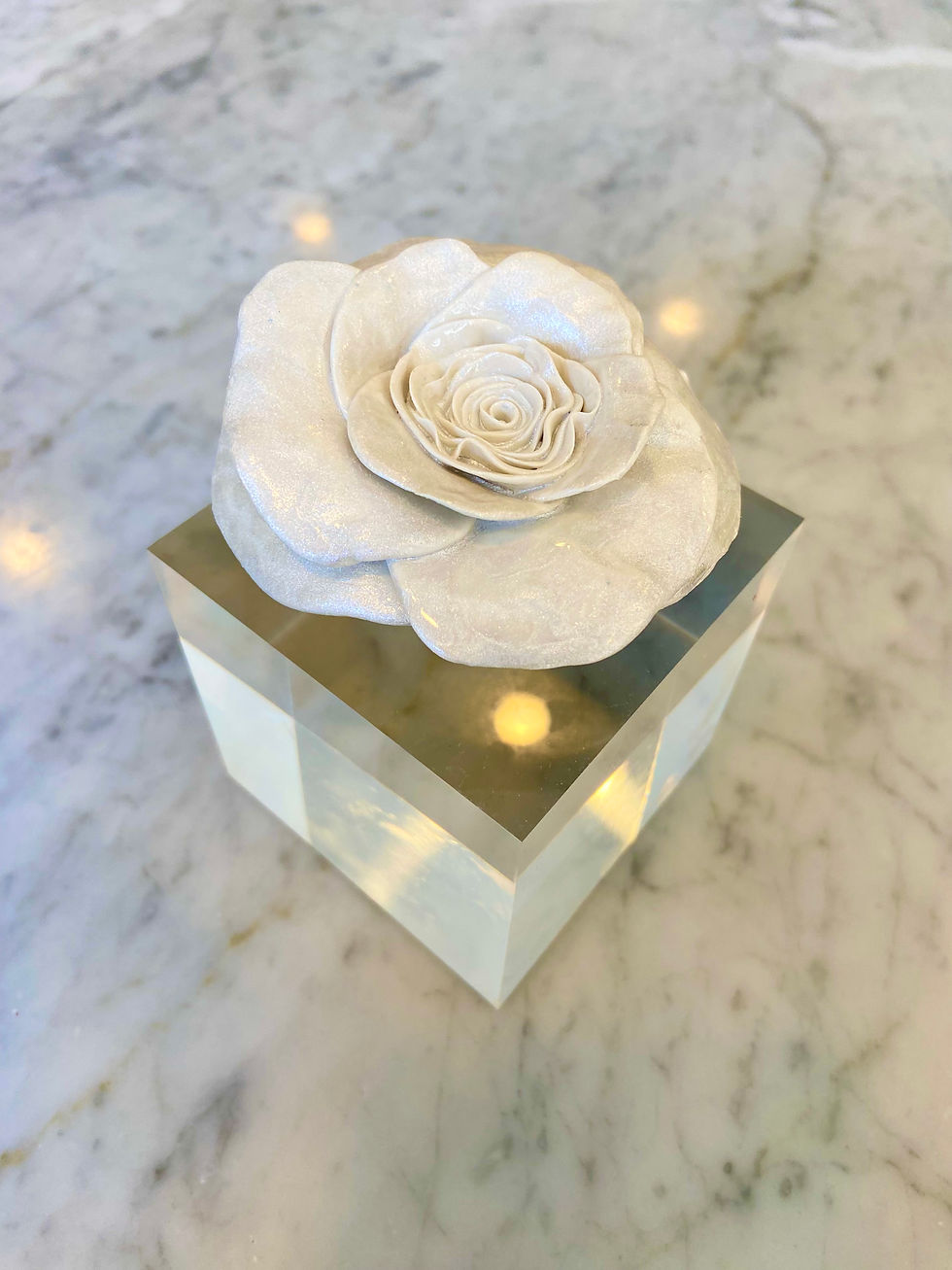 APRIL SNOW CAMELLIA II | SOLD