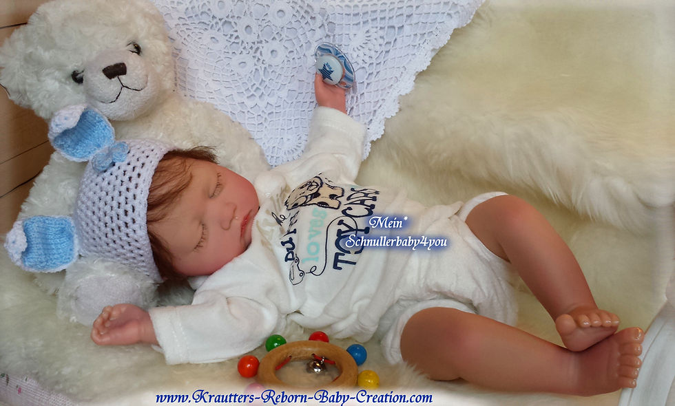 Miniaturbild: Reborn lifelike Baby Boy Finley Nr.5 (Bausatz von U.L Krautter)
