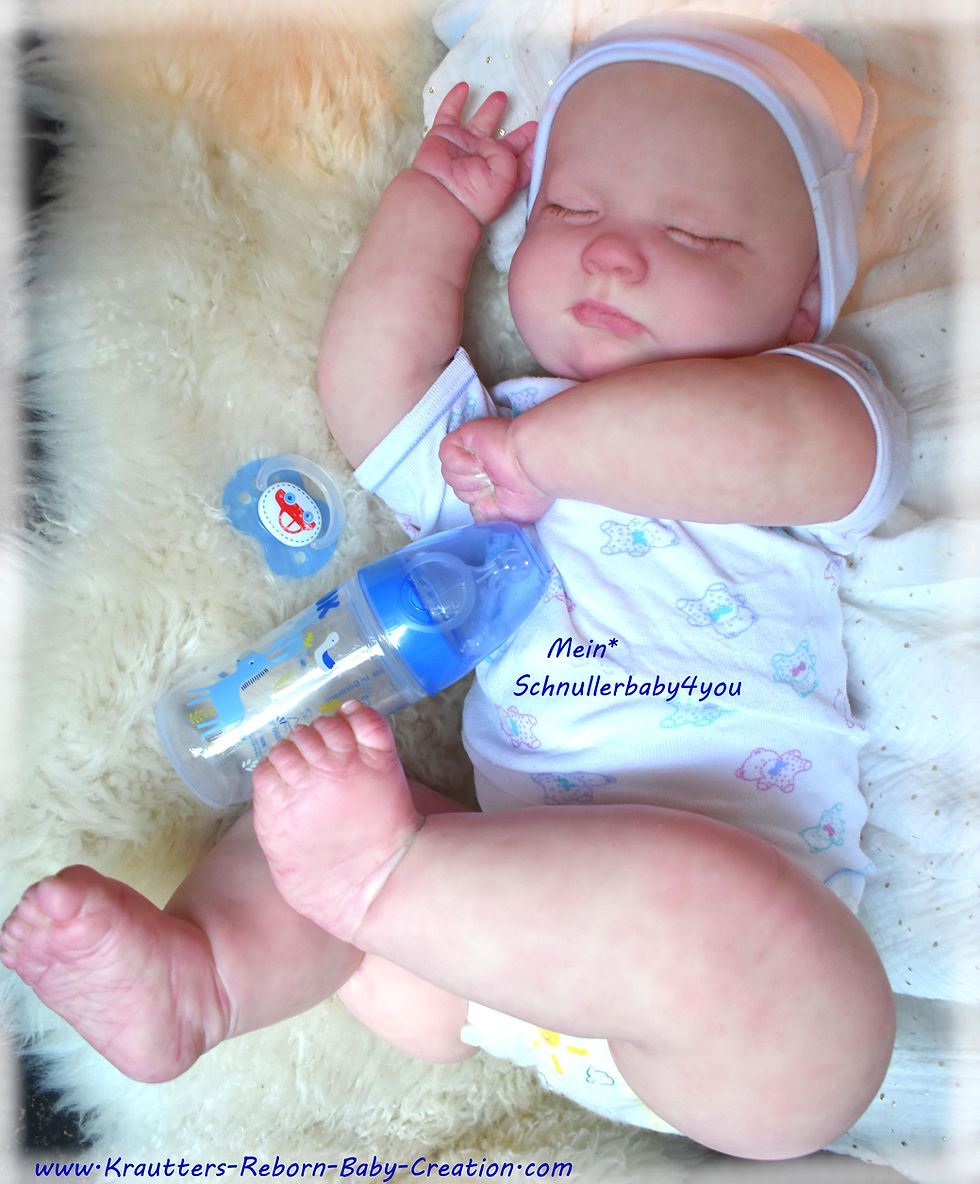 Thumbnail: *Realborn Baby Boy Jonah * 3 Kg Großes lebensecht wirkendes Reborn Baby Boy Nr.7