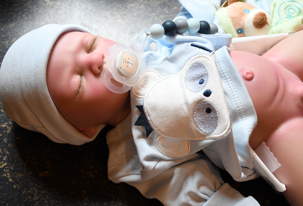 Thumbnail: Babyboy *Micha* Full Body Silikon Baby Boy Nr.3 SILICONE Vollsilikon