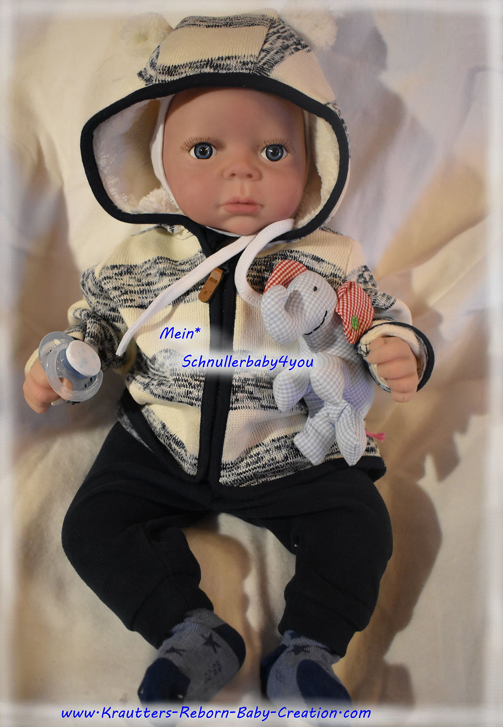 Miniaturbild: Reborn Baby Boy Emmanuel Nr.2 Bausatz v. U.L Krautter