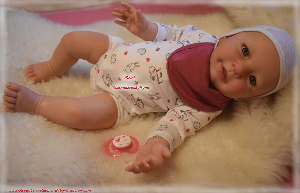 Miniatura: Sweet Reborn lifelike Baby Girl *Lisa* Nr7 Bausatz L.Scherer