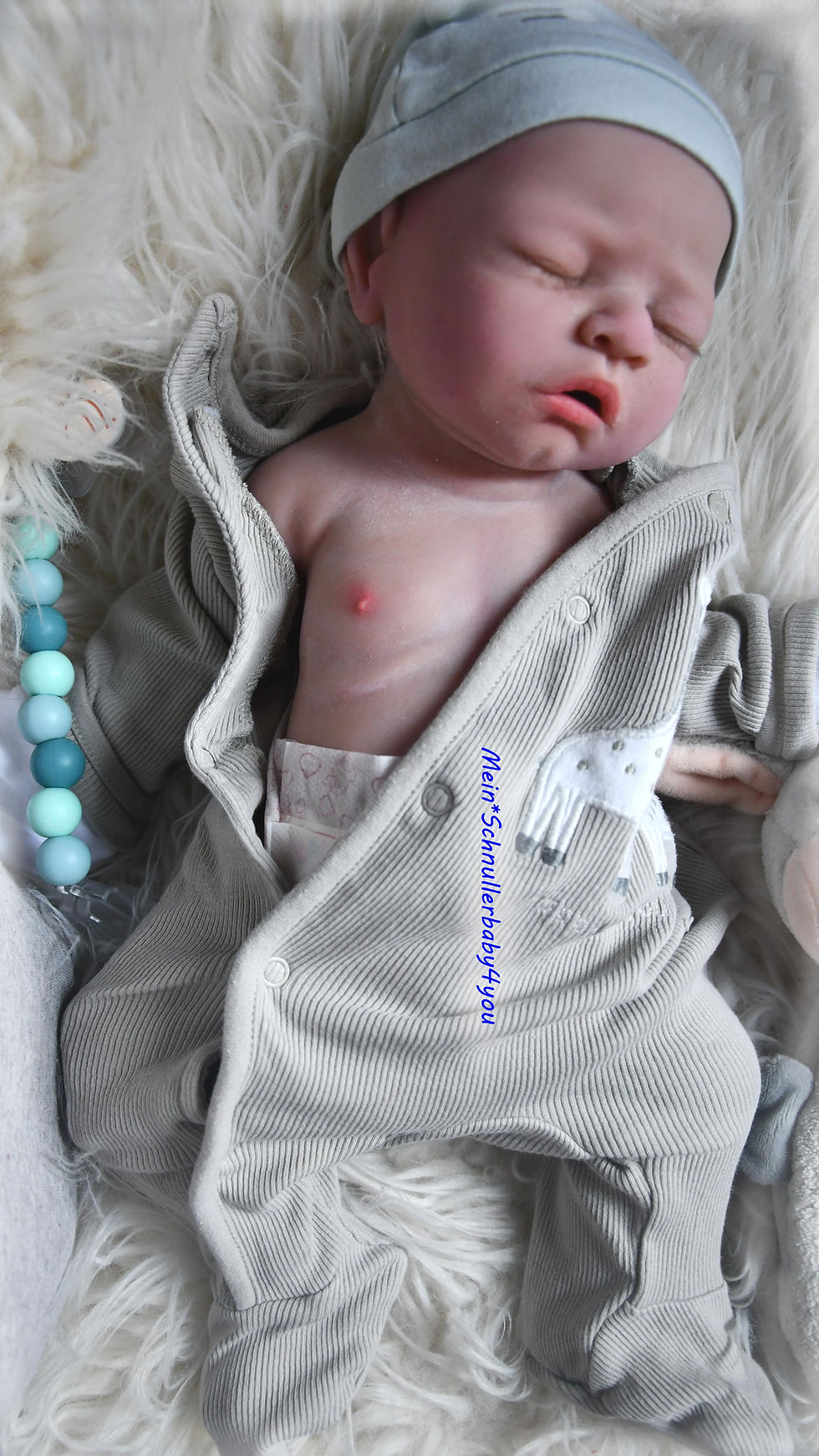 Thumbnail: Newborn Boy*Little Cutie* Full Body Silikon Baby Boy *Micha* Nr.2 SILICONE