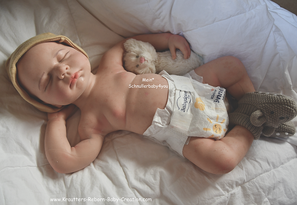Miniaturbild: Vollsilikon Newborn *Noah* Nr.1 Full Body Baby BoySILICONE *