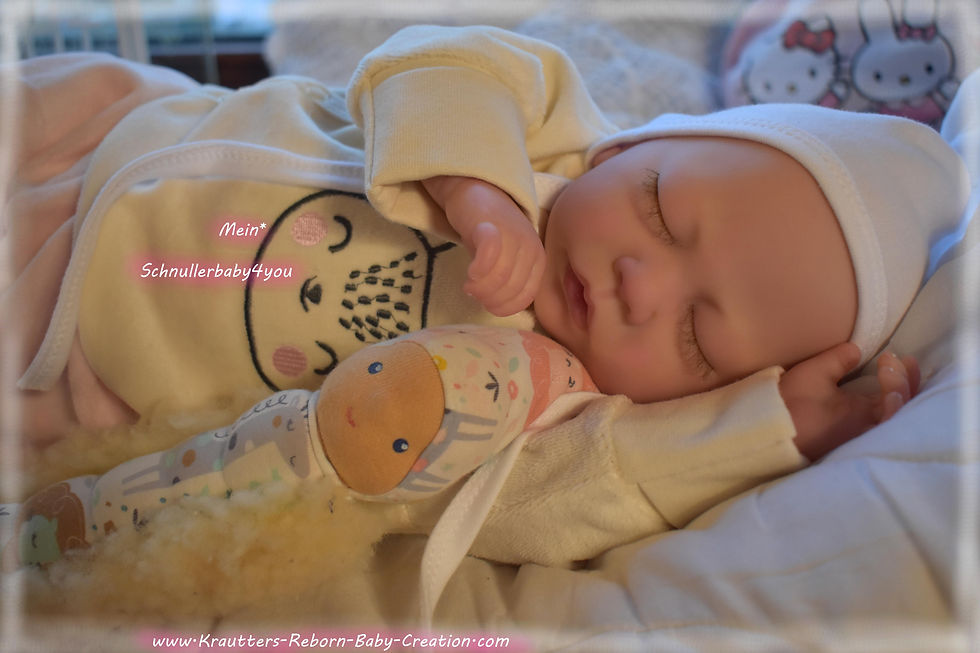 Miniatura: Sweet Reborn Baby Girl *Maria* Nr.3 (Bausatz von U.L Krautter)