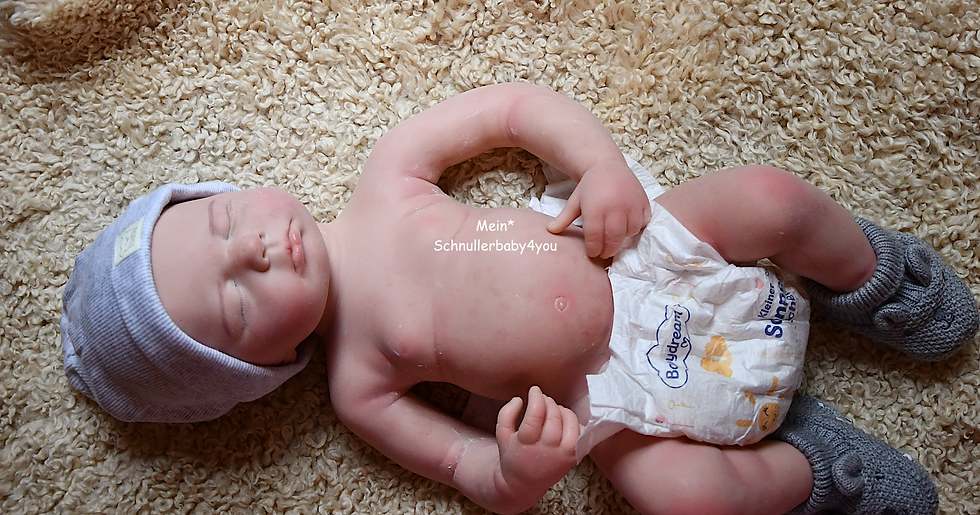 Miniaturbild: Vollsilikon Newborn *Noah* Nr.1 Full Body Baby BoySILICONE *