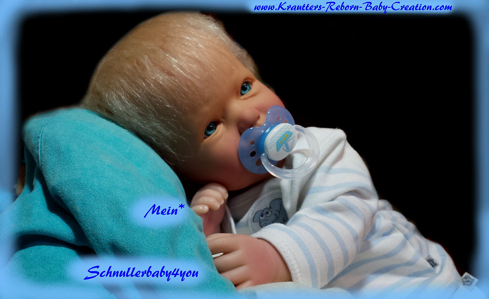 Miniaturbild: Reborn Baby Boy *Nils* Babypuppe Künstlerpuppe
