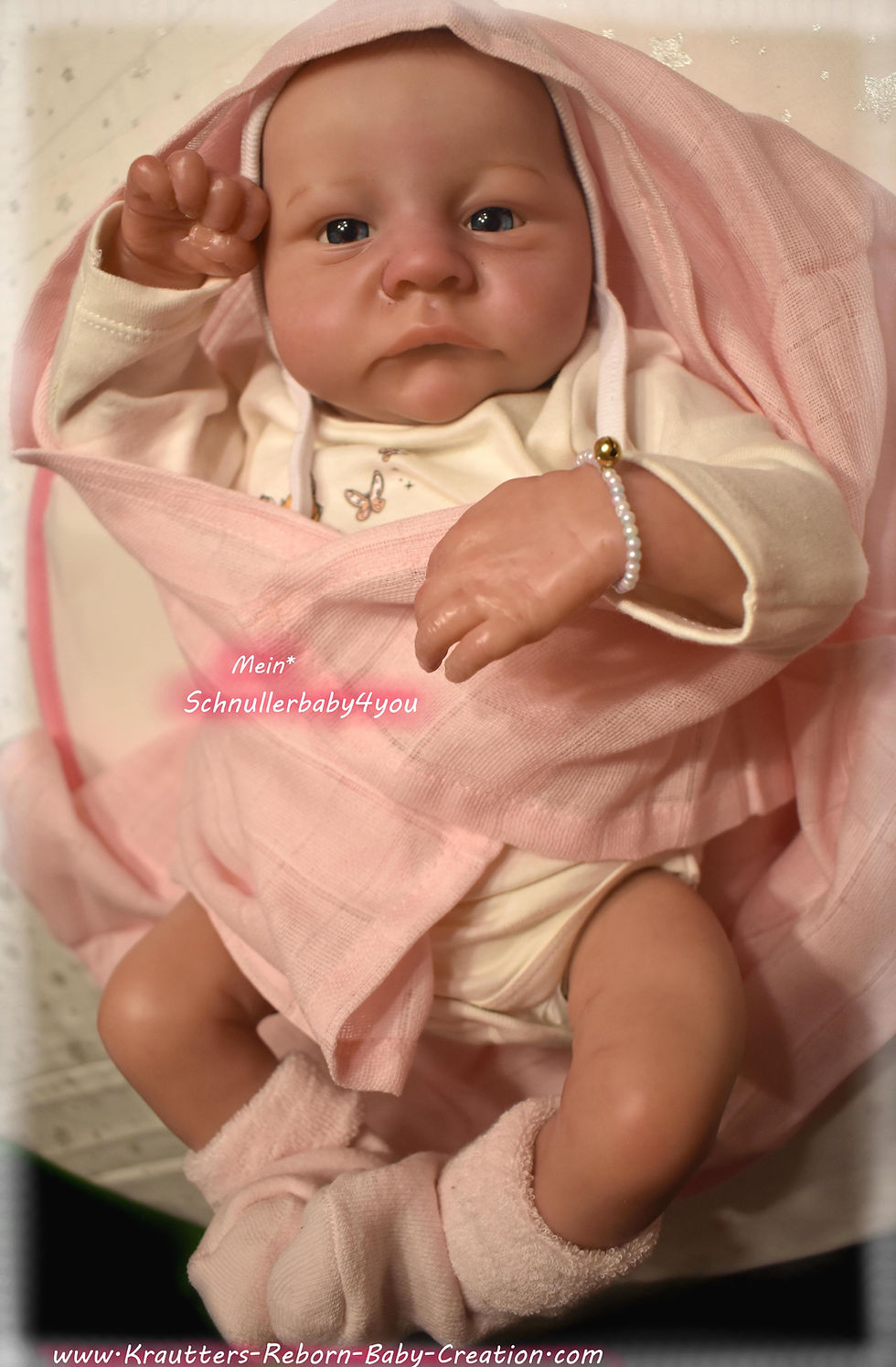 Miniatura: Angebot Sweet Newborn Baby Girl *LIA* Nr.4 lebensecht wirkendes Reborn Baby Girl
