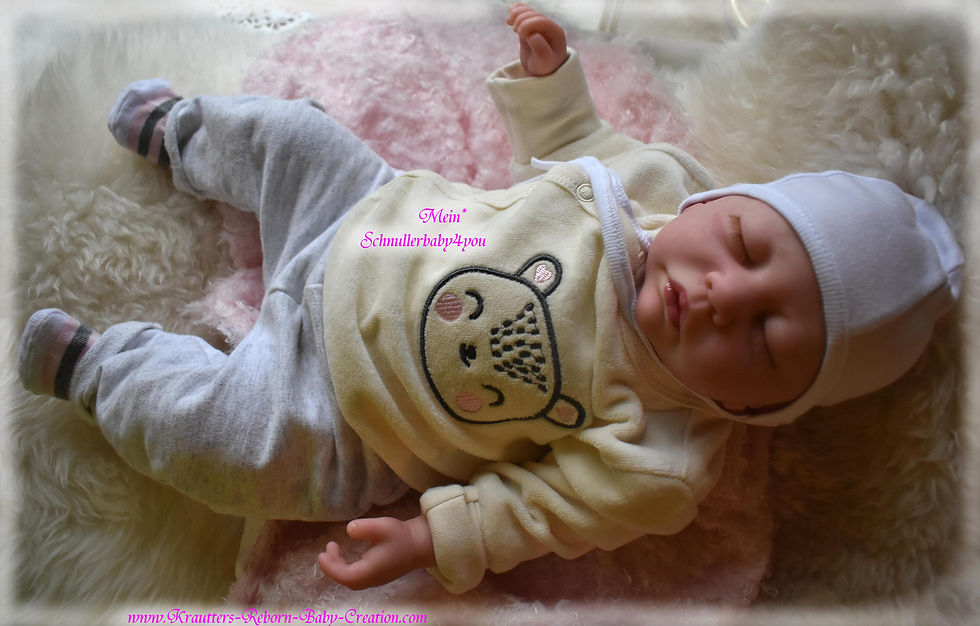 Miniatura: Sweet Reborn Baby Girl *Maria* Nr.4 (Bausatz von U.L Krautter)