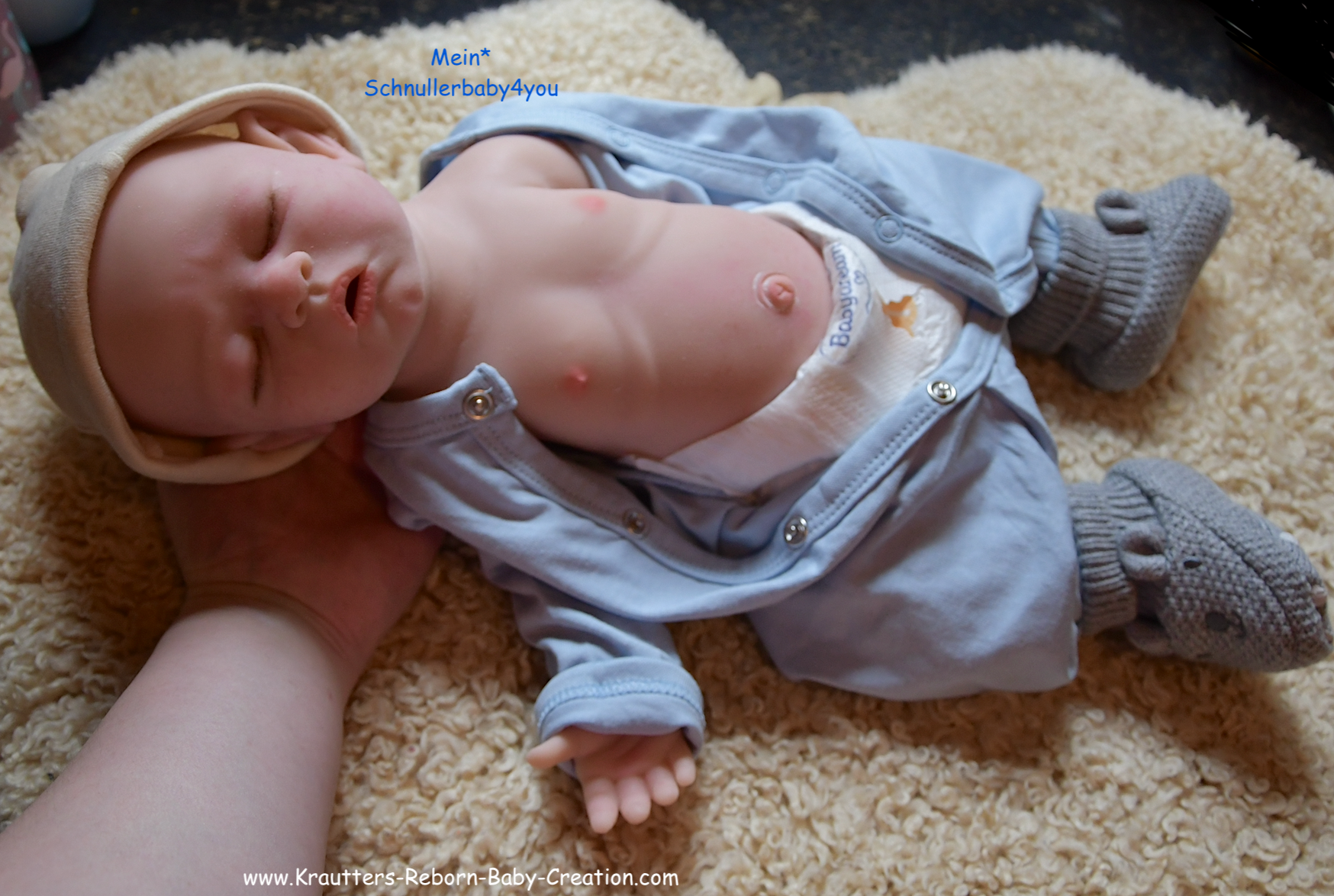 Newborn Boy*Little Cutie* Full Body Silikon Baby Boy *Micha* Nr.3 SILICONE