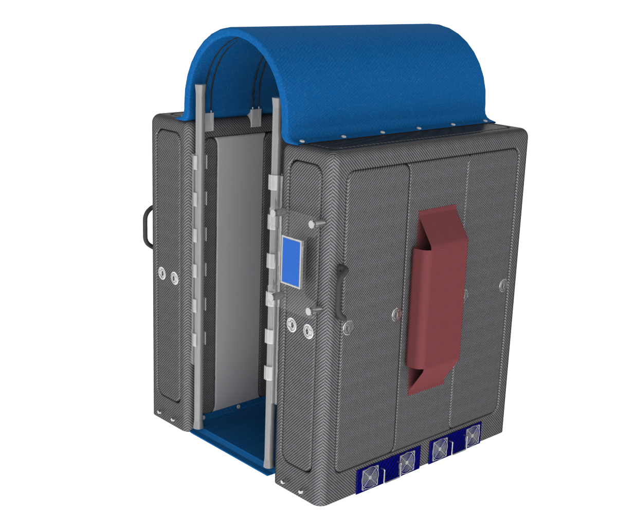 Millimeter Wave portal w/doors