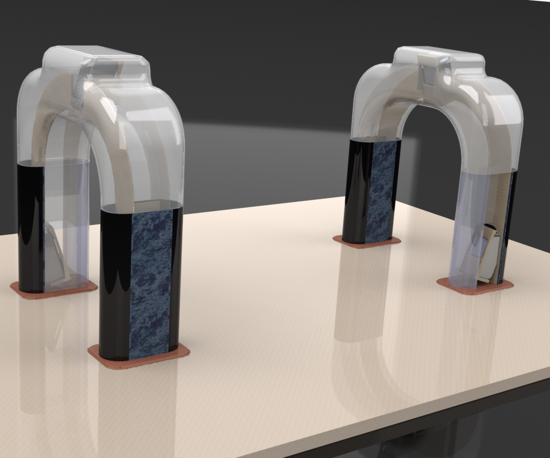 Covert w arch angle transparent
