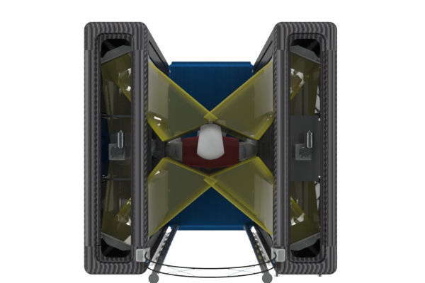 Top view w/top covers removed
