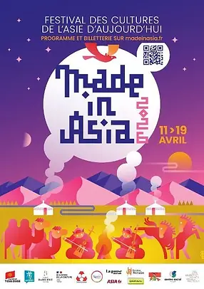 Affiche du festival Made In Asia à Toulouse
