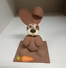 Lapin en chocolat de Castan chocolatier